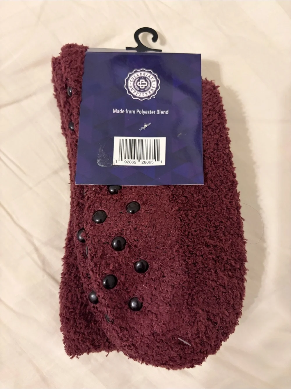 Women’s Premium Maroon Cozy Socks, NWT